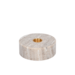 UYUNI Marble base candleholder,desert beige