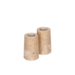 UYUNI Travertine candleholder taper M desert beige 3,5x6,05