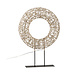 PTMD Nadal gold  PE wreath statue with LED lights XS