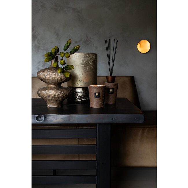 Exclusive giftset oak wood & black currant  fragrance diffiser en scented candle 1000ml+900gr