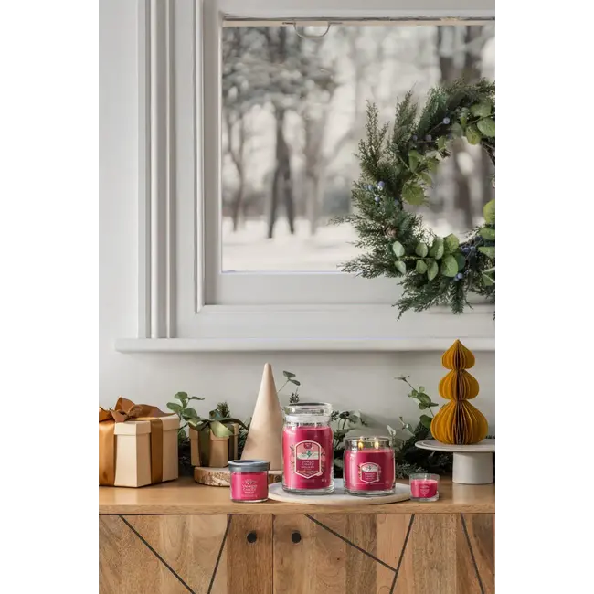 YC Santa on skis signature Medium Jar