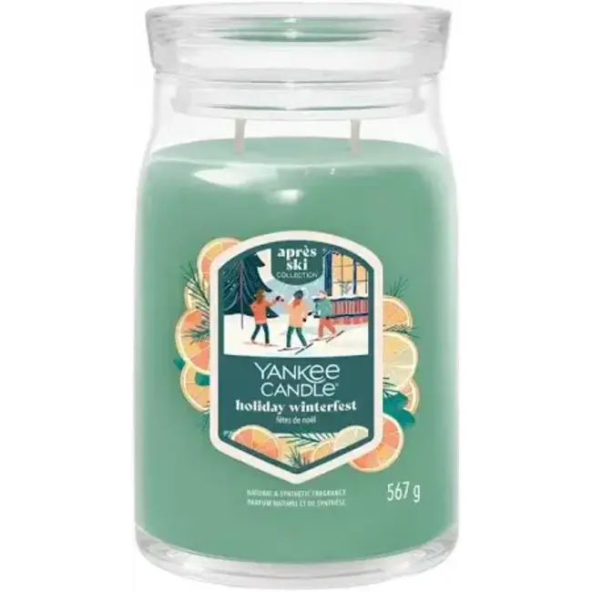 YC Holiday Winterfest Signature large jar
