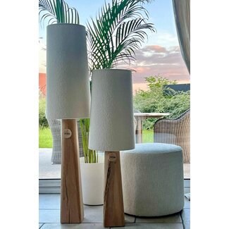 HUGOSLAMP hUGOSLAMP eik 15/15 /100  lampekap fijne boucle 30/25/75