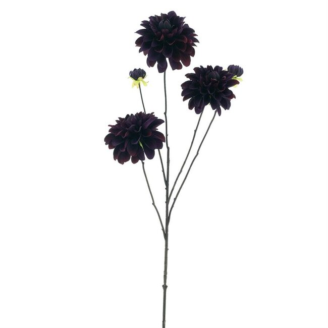 Dahlia spray capitol burgundy 89 cm