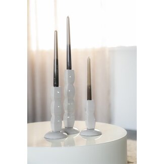 Byboo Candle holder prinz taupe set of 3