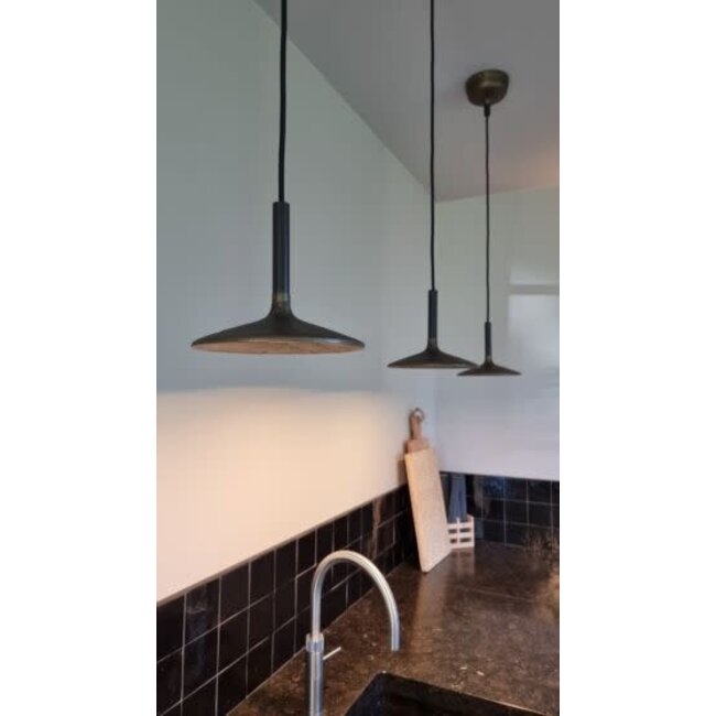 Fluente dark messing dia 18