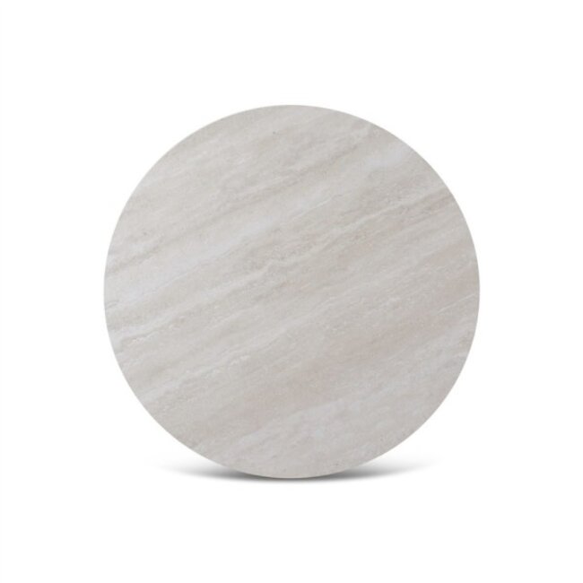 MIKOS bijzettafel d55 alu topo