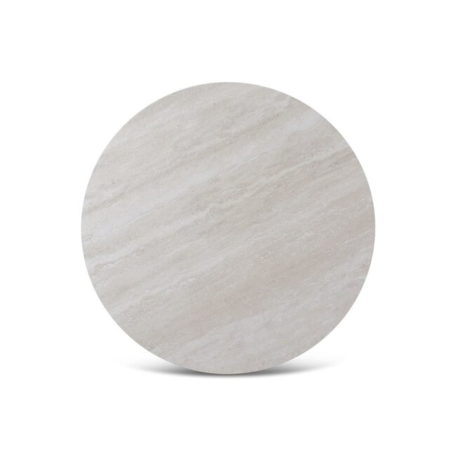 TA-01905 NIMBO salontafel d90 alu topo