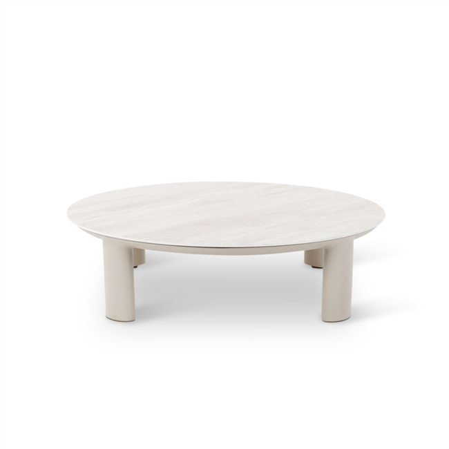 TA-01905 NIMBO salontafel d90 alu topo