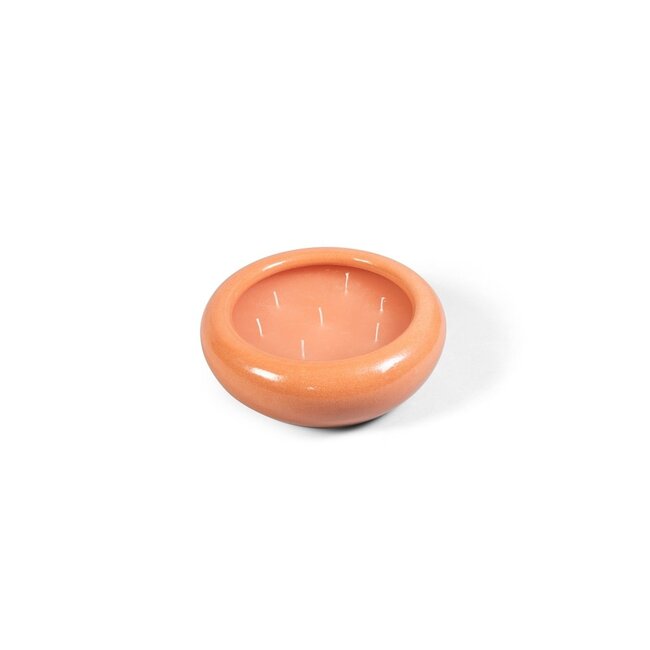 Bowl glazed orange indoor dia 28x10 cm 7 WICKS