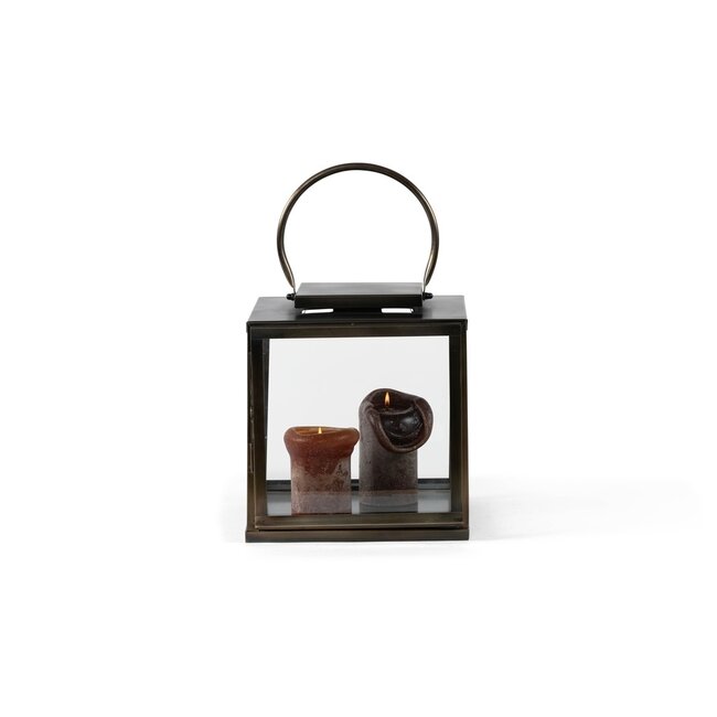Lantern stainless steel bronze dia 30x30x33 cm