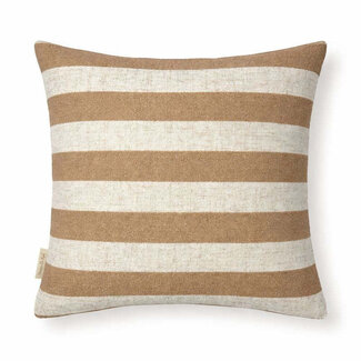Menza VDK Riviera stripe cushion Yellow 50