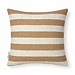 Menza by Veronique De Kock VDK Riviera stripe cushion Beige 50