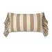Menza by Veronique De Kock VDK Riviera stripe cushion TSL beige 30x50