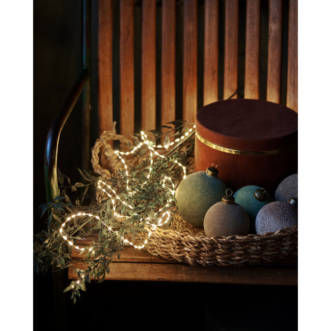 Kiki 155LED 2m+3m clear silver