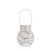 UYUNI upside down lantern outdoor medium light grey/white
