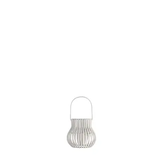 UYUNI Upside down lantern oudoor small light grey/white