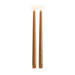UYUNI LED taper candle wild honey smooth 2 pack 2.3X32 cm