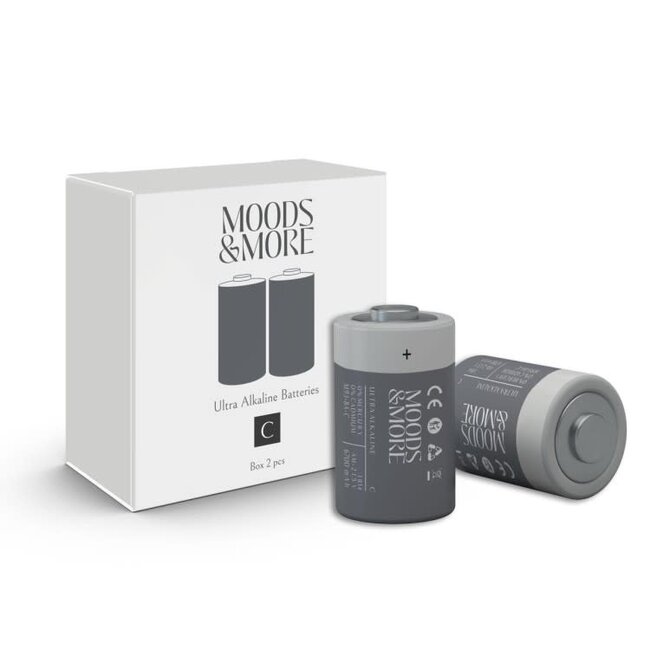 Moods&More MM C battery 1,5 v , 6700 mah  2/ pack