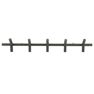 Byboo Wall coat rack matto 5 black