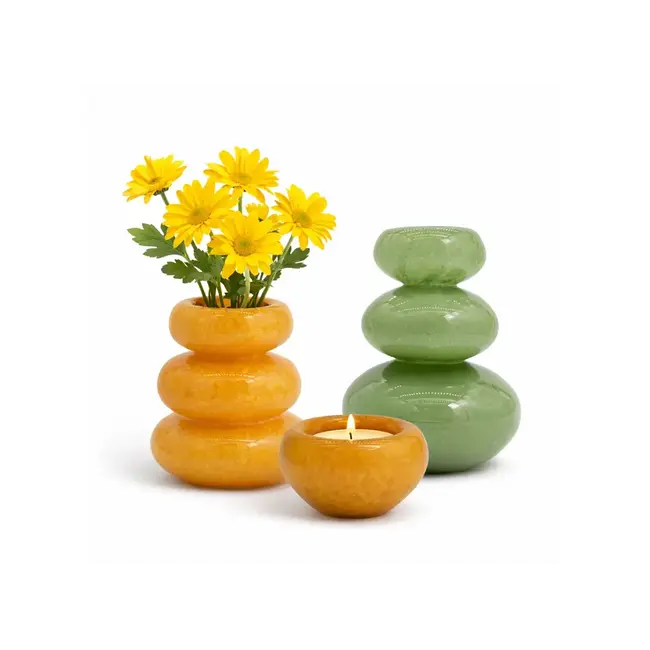 Bonnie vase Medium orange H20