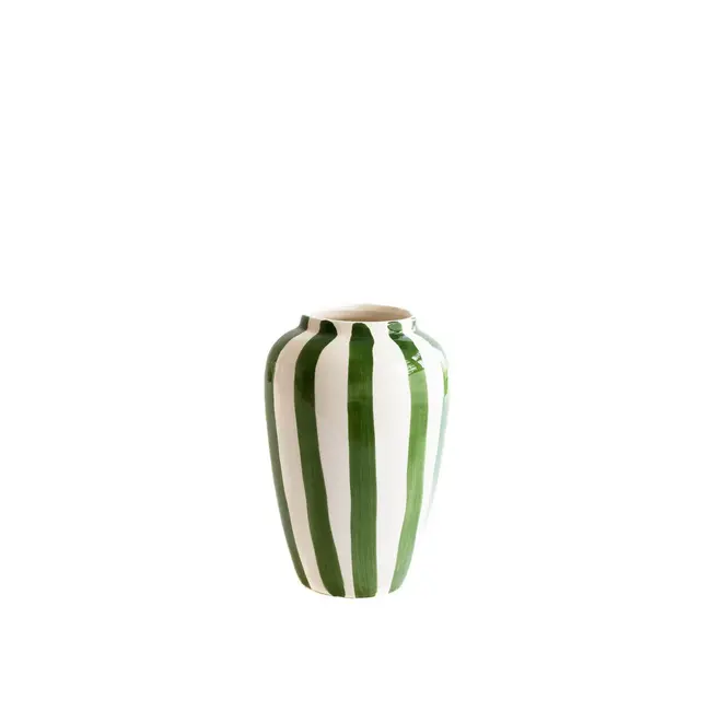 fUNKY Flower X large H25 cm dark green stripes