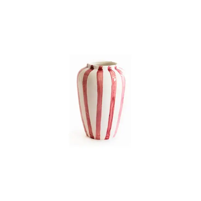 Funky Flower X Large H25 cm Pink stripes