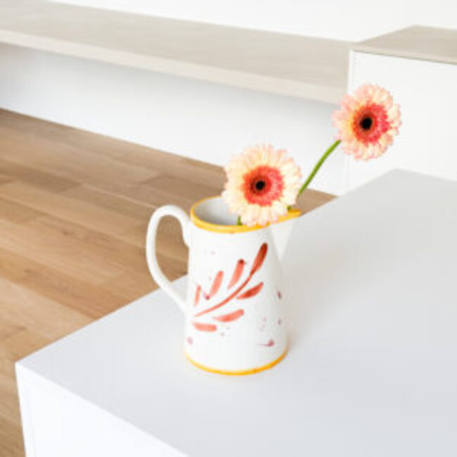 carafe carlos dark orange feather