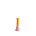 val pottery Holder Luis pink+yellow