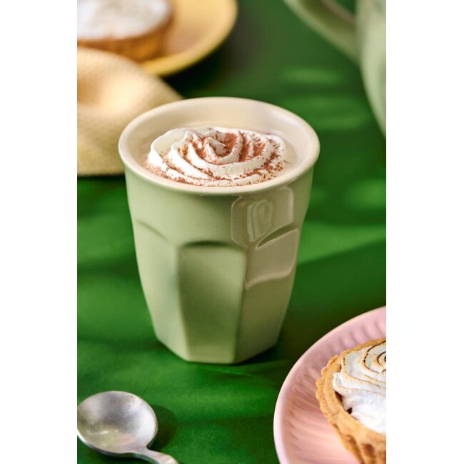 Café latte mug Mynthe wasabi