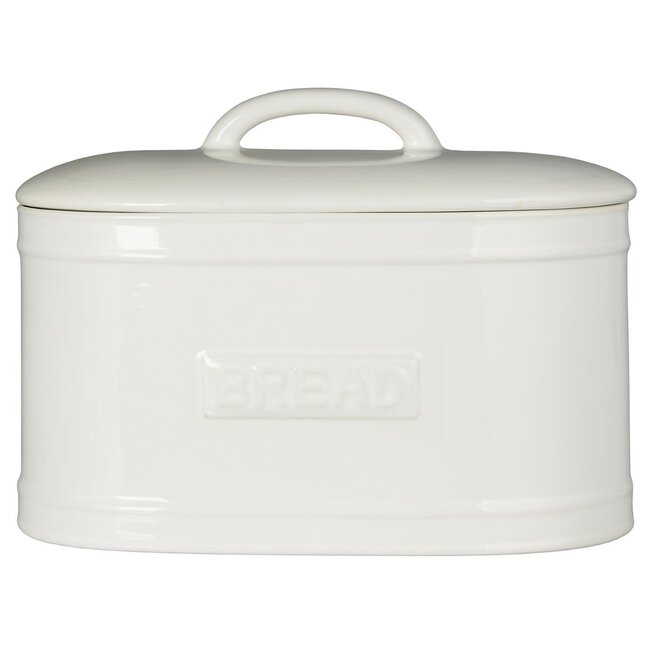 Bread box oval white