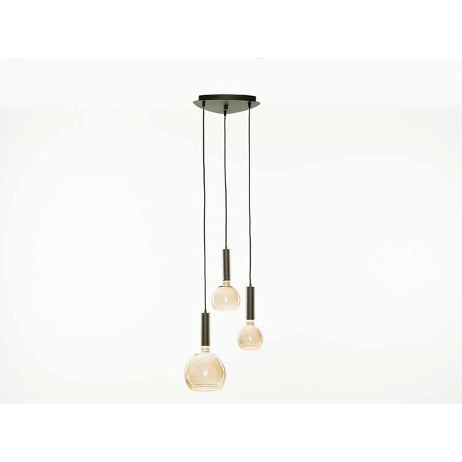 MELBOURNE 1340-S3- plec -bronzo (zonder floating lampen)