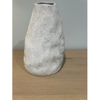 MARCDAEL Piombino vase avocado taupe sand dia 20 x H22 cm