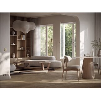 Castle line salontafel Paris d 100 H34 cm eik naturel