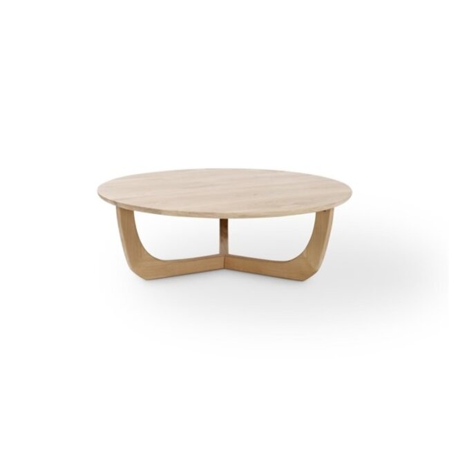 salontafel Paris d 100 H34 cm eik naturel