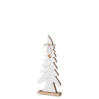 jline Denneboom met strik mango naturel/ white 20x5x48