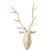 jline Hert hangend hoofd polyresing beige 57X38X103 cm