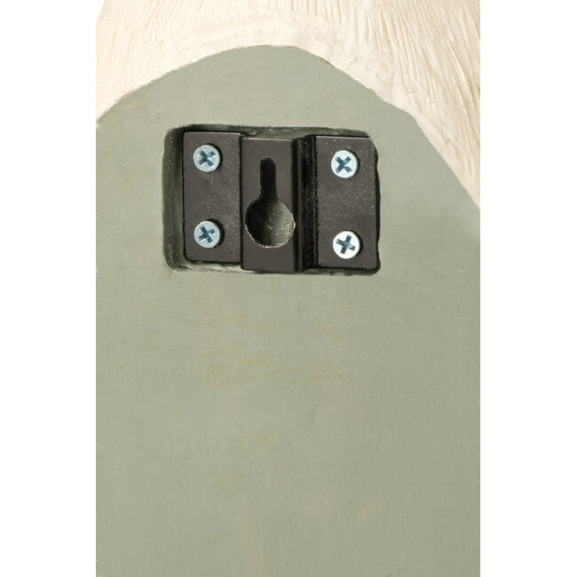 Hert hangend hoofd polyresing beige 57X38X103 cm