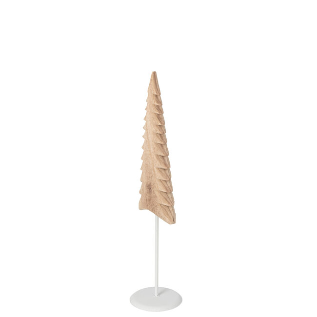 Boom op stand wit s 53X13.5X12 cm