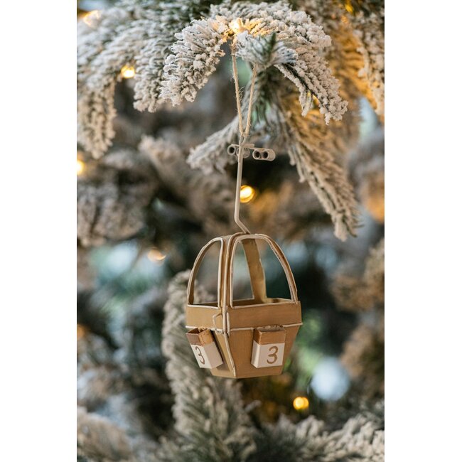 Hanger kabelbaan met wit 7X7X16 cm per stuk