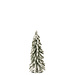 jline kerstboom met sneeuw groen/wit 12X12X32 CM