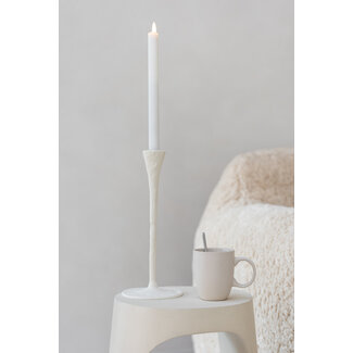 jline kandelaar aluminium wit set of 2