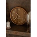 jline wandklok donker small 30X30X4.5 CM