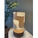 MARCDAEL Tafellamp livio smal beige dia 15 CM + cylinderkap dia 15x20 new look beige