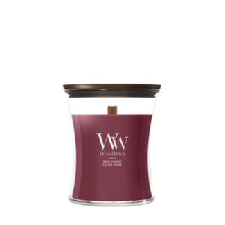 Woodwick WW Dark cherry medium candle