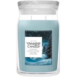 Yankee Candle YC Winter Night stars large jar