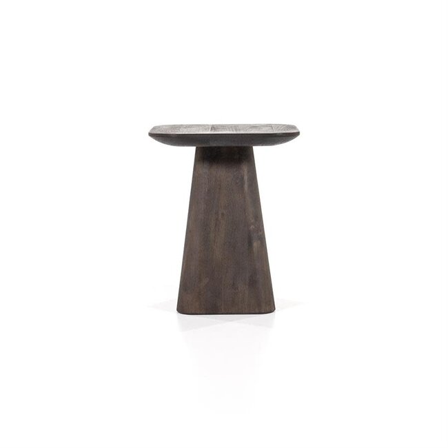 bijzettafel Aron vierkant 40X40 cm bruin