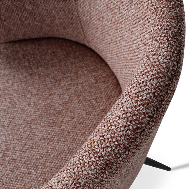 Suzan armstoel cognac terra