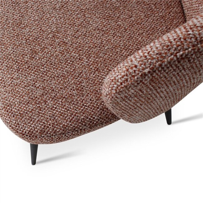 Suzan armstoel cognac terra