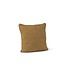 Dekocandle Cushion cotton linnen ochre with filler 50x50 cm